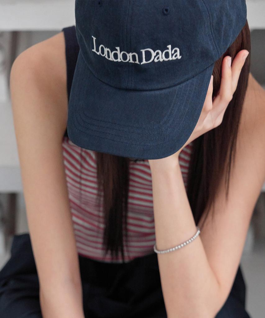Кепка-бейсболка Leondeondada Londondada Classic, Темно-синяя