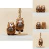 Marmoset Plush Toy Keychain For Kids Kids Gift Cute Animal Bag Charm