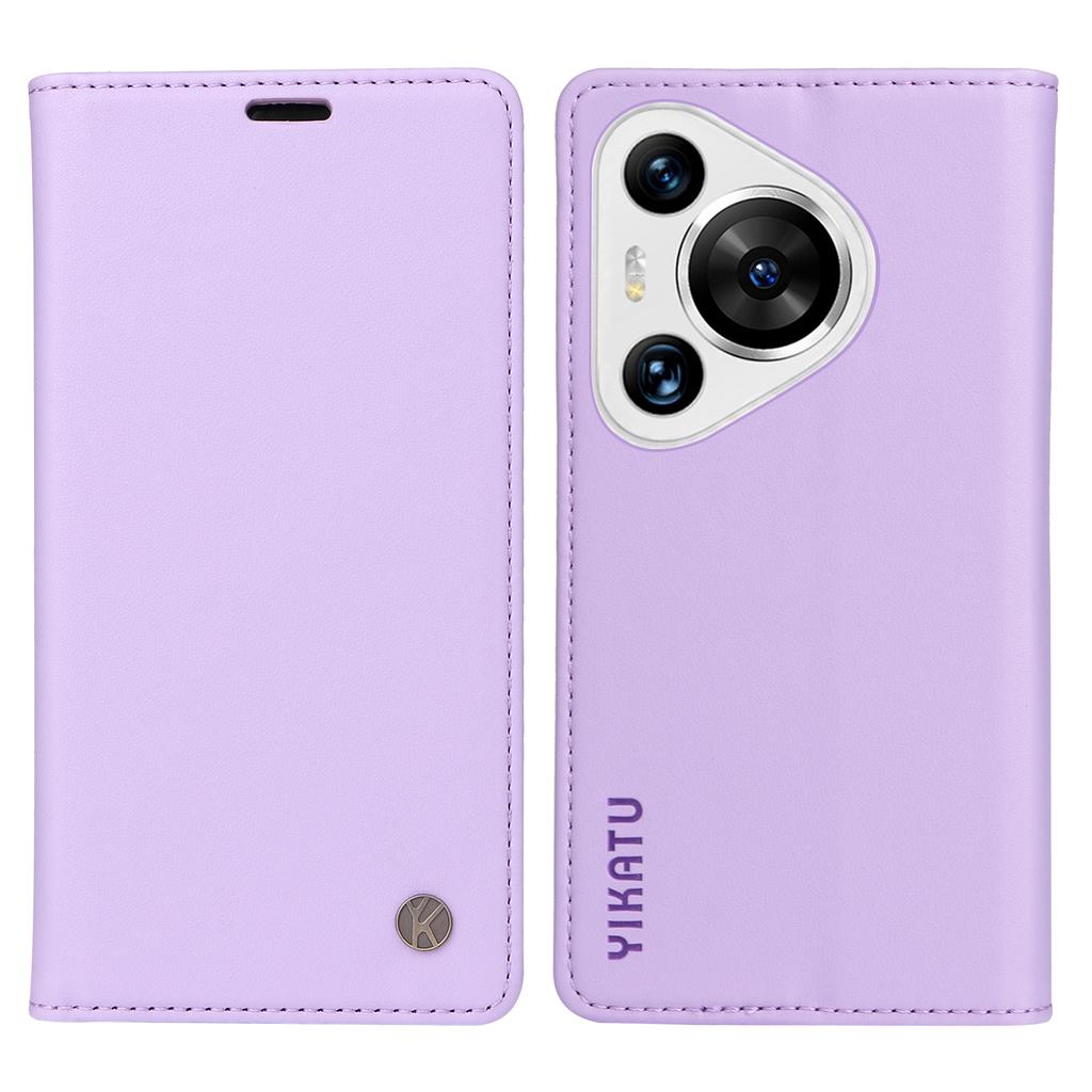YIKATU YK-001 For Huawei Pura 70 Pro/Pura 70 Pro+ Case Wallet Flip Leather Phone Cover Hidden Magnetic