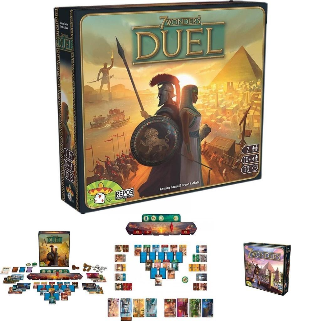 7 Чудес Дуэль Стратегическая Настольная Игра Для Взрослых Детей