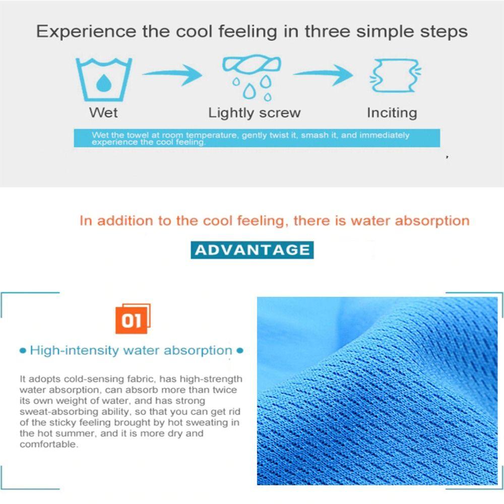 Quick Drying Outdoor Tools Hand Towels Gym Towels Cooling Towel Sweat Towel Quick Drying Ice Towel
