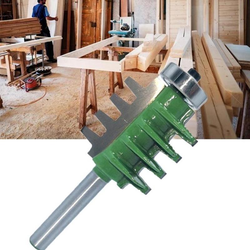 Фрезы с хвостовиком 8 мм, фрезы для соединения пальцев, резак для клея для дерева, конус, шип, столярные изделия, обрезка древесины, деревообрабатывающие инструменты