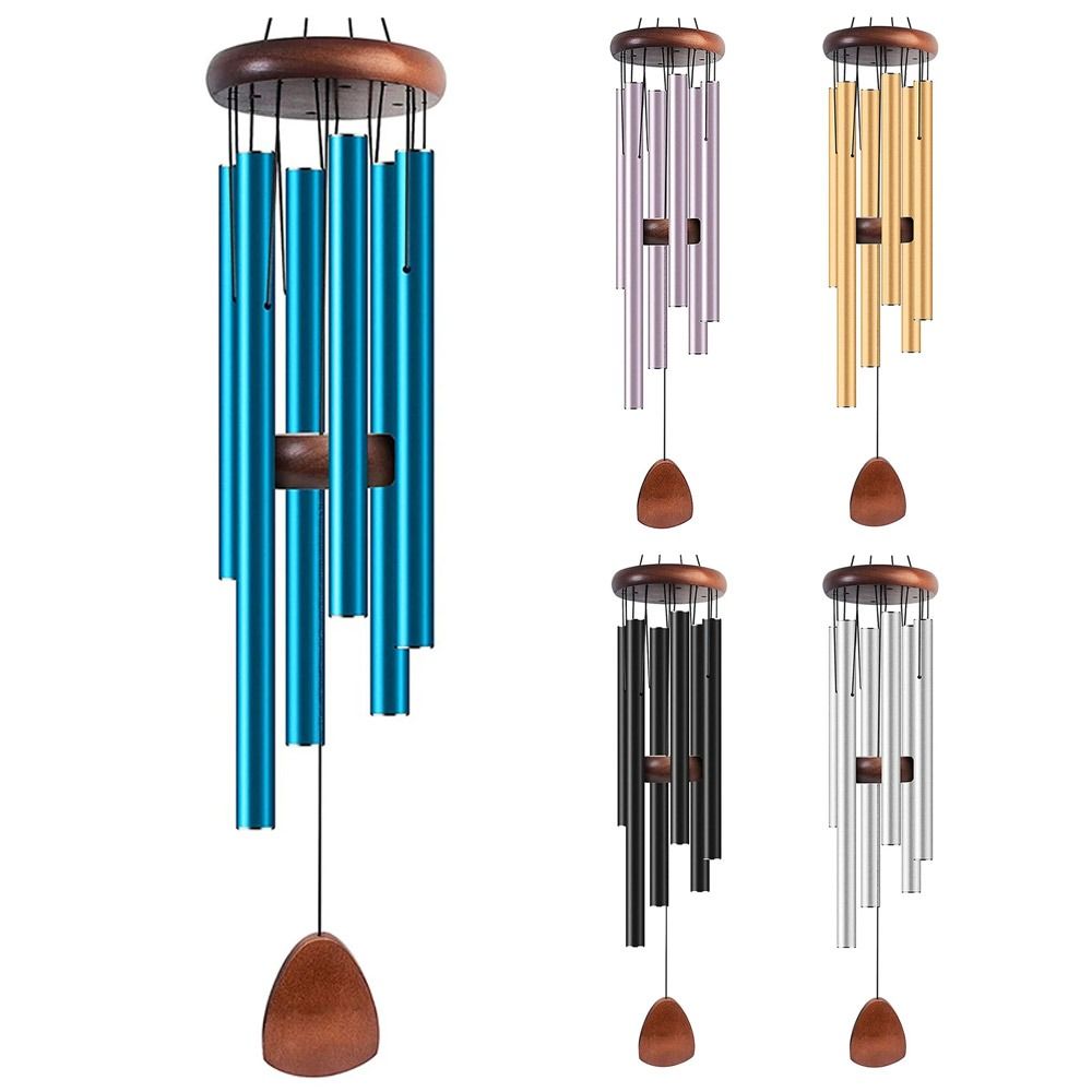 Алюминиевые Большие Колокольчики Ветра Памятная Подвеска Музыкальный Колокольчик Ветра Подарок Колокольчики Ветра
