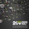 WORX 20V Беспроводной осциллирующий мультитул WE696 CN вилка (адаптер в комплекте)