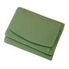 Fancywonderland Wallet Mini Wallet Genuine Leather Coin Purse Card Case Skimming Prevention Ladies Men's (Jade Green)