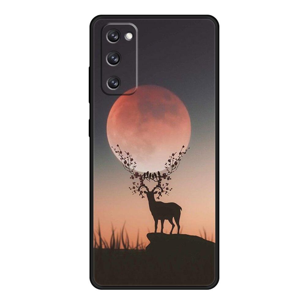 Чехол Камуфляж Охота на Оленей Для Samsung S20 FE 2022 S8 S10e S10 S22 Ultra 5G S7 S21 Plus S9 Funda