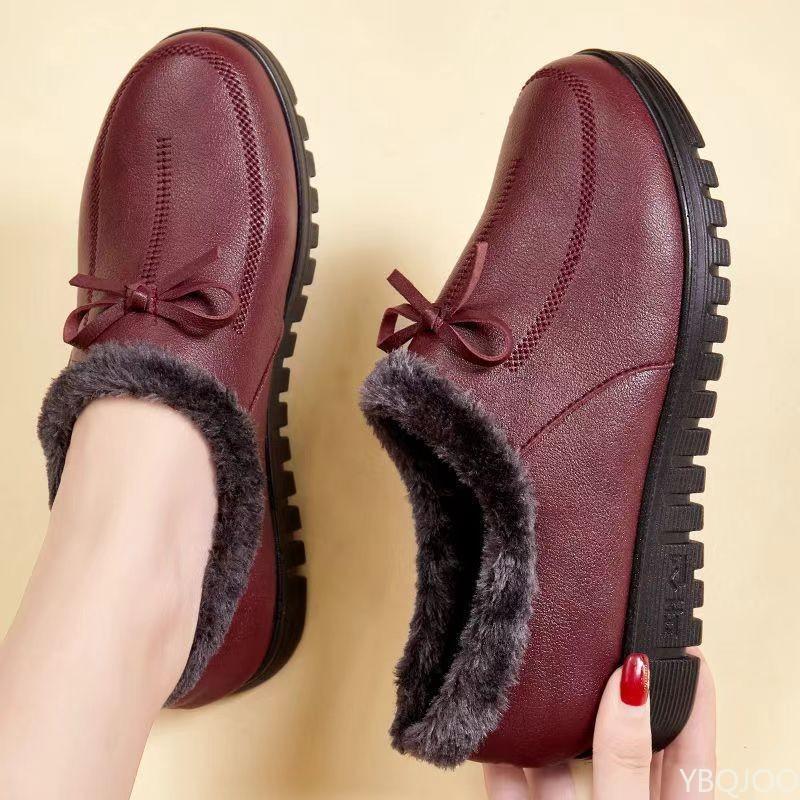 Winter Cotton Shoes for Women Soft Soles for Cold Insulation Simple Comfortable for Middle-aged Elderly People Women's Shoes