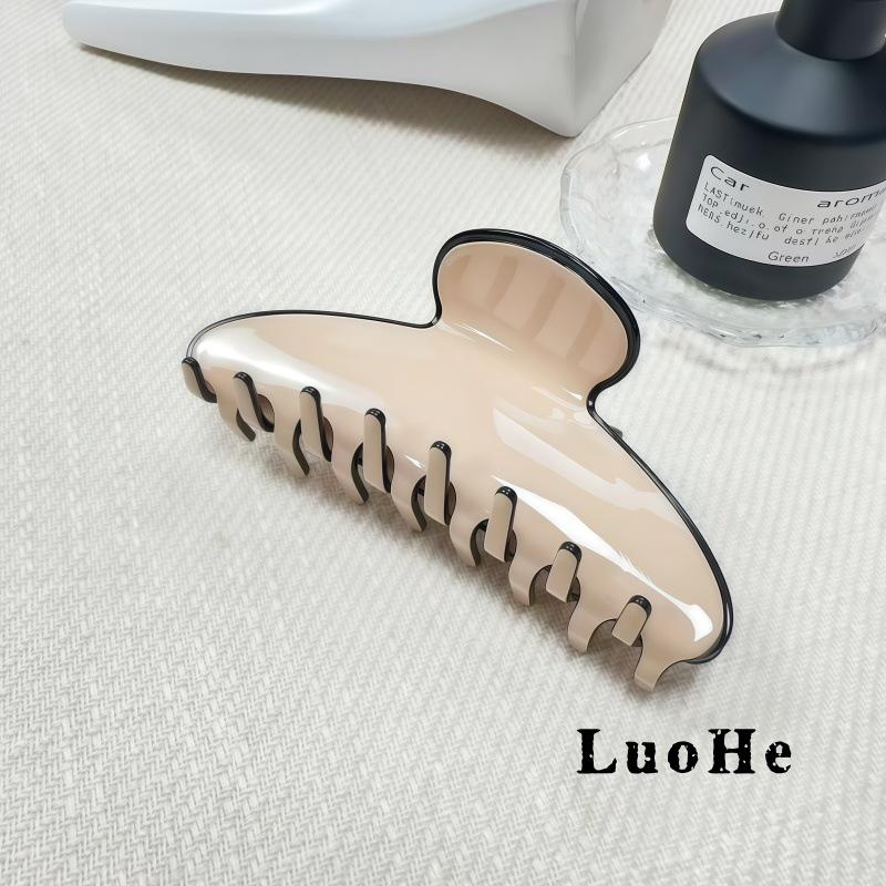 Elegant Korean Acetate Large Claw Hair Clip for Women