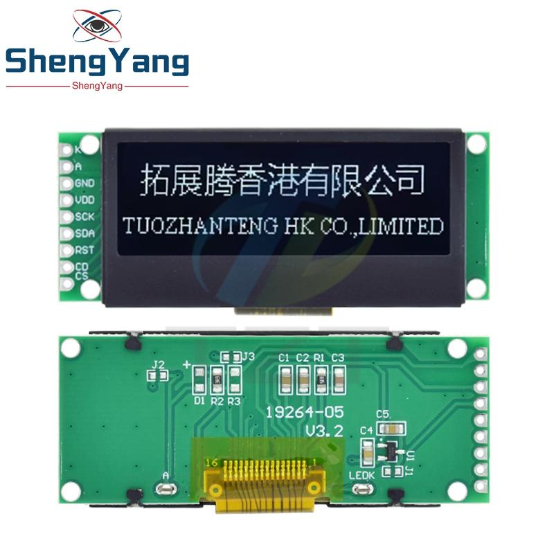 LCD19264 TZT 192*64 192X64 Графический Матричный LCD Модуль Дисплей 3.3-5V LCM со встроенным Контроллером UC1609C и Светодиодной Подсветкой