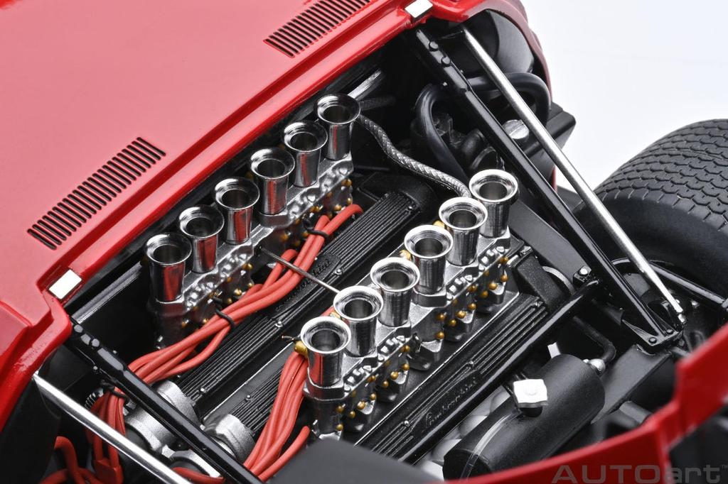 AUTOart 118 Lamborghini Miura SVR Jota (Red) Finished Product 79171