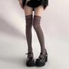 Women's Knee-length Socks Ladies Thigh-length SocksWarm Knitted Boot Socks Leg Warmers Japan JK Cotton Thigh High Bottoms