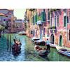 Home Decor DIY 5D Diamond Embroidery Floating City Cross Stitch Set Abstract Oil Painting