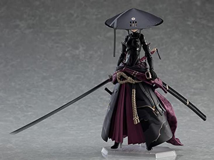 Figma FALSLANDER RONIN пластиковая раскрашенная подвижная фигурка с подставкой и другими аксессуарами без масштаба