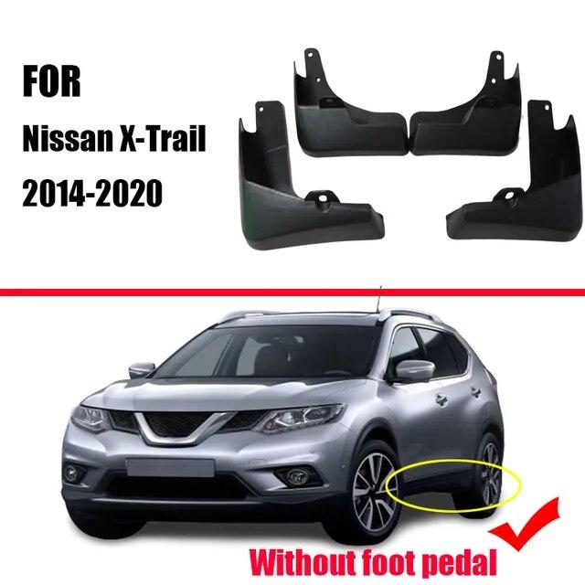 Mud Flaps For X-Trail Mudguards Fender X Trail Mud Flap Splash Guard Fenders Car Accessories Auto Styline Front Rear 4 PCS