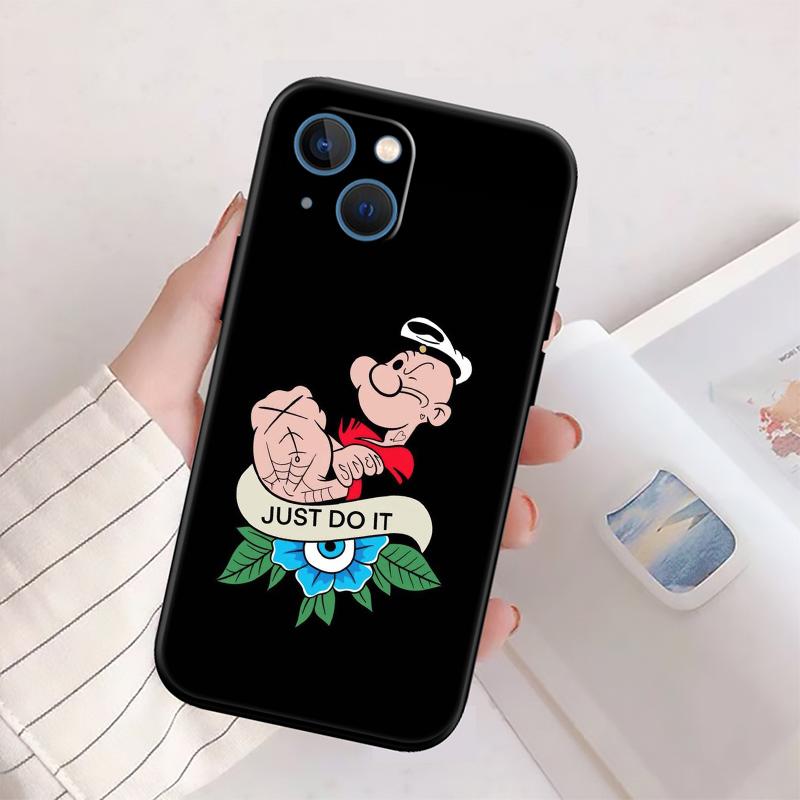 RP53 P-Popeyes New High-End Shell Phone Case for Redmi Note 8 9 Pro Max 9S 9T 9C NFC 8T 8A 10A A4