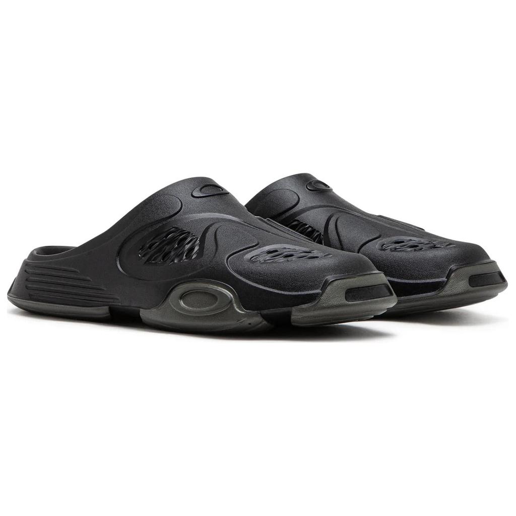 Oakley Factory Team Slip Resistant Slip Resistant Closed Toe Slippers Men's Black BDF23S07003573BK01