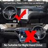 Car Dashboard Cover Avoid Light Pad trument Platform Cover Mat Carpet Accessories for Tesla Model S 2013-