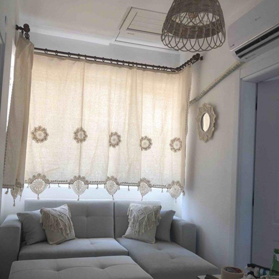 Lace Linen Authentic Handmade Curtain