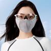 Sunscreen Face Scarf Face Cover Breathable Face Gini Mask Adjustable Ice Silk Cycling Mask  Sports