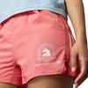 Adidas Boston Marathon® 2024 Own The Run Base Shorts Striped Print Loose Fit Casual Shorts Women Shorts Deep-Red IW0122