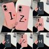 Для Infinix Smart 10 9 8 7 GT 30 Pro Модный Чехол для телефона с 26 буквами на удачу Мягкий Матовый Силиконовый Высококачественный Противоударный Чехол для Бампера Infinix
