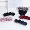 Gift For Mom Mesh Flower Women Hairpin Flower Bun Net Snood Rose Spring Clip Korean Style Headdress