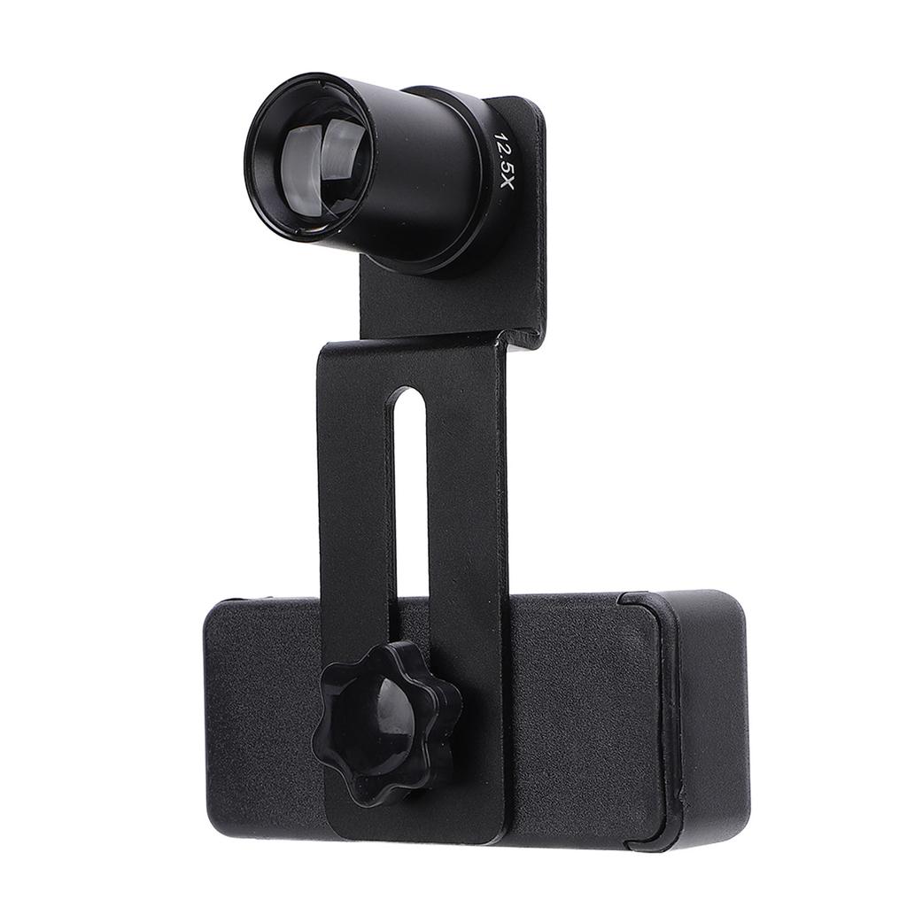 Адаптер для объектива микроскопа для мобильного телефона с окуляром 12,5x, адаптер для камеры смартфона для микроскопа для тубуса окуляра микроскопа