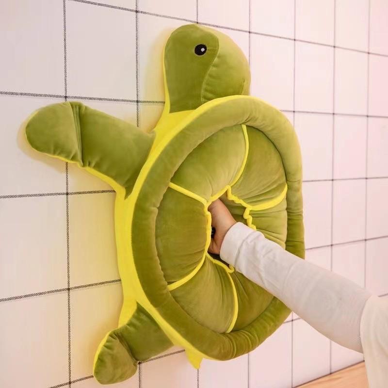 Plush Toy Turtle Doll, Turtle Doll, Rag Doll, Cute Bed Super Soft Children's Throw Pillow Girl