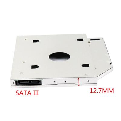 Универсальный 12,7 мм SATA 2-й SSD HDD Кадди для жесткого диска для оптического отсека CD/DVD-ROM Us