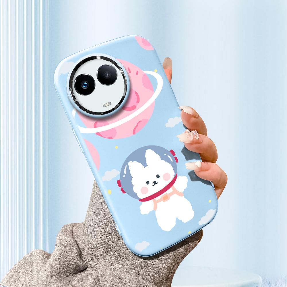 Сплошной цвет с серебряным краем линзы, жирный корпус, мягкий ТПУ, жидкий силиконовый чехол, противоударный чехол для телефона для OPPO Reno Realme OnePlus