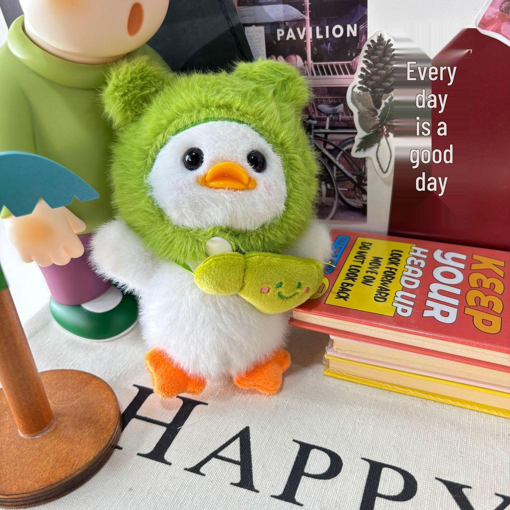 Очаровательная лягушачья шапка Утка Подвеска Плюшевая игрушка Брелок