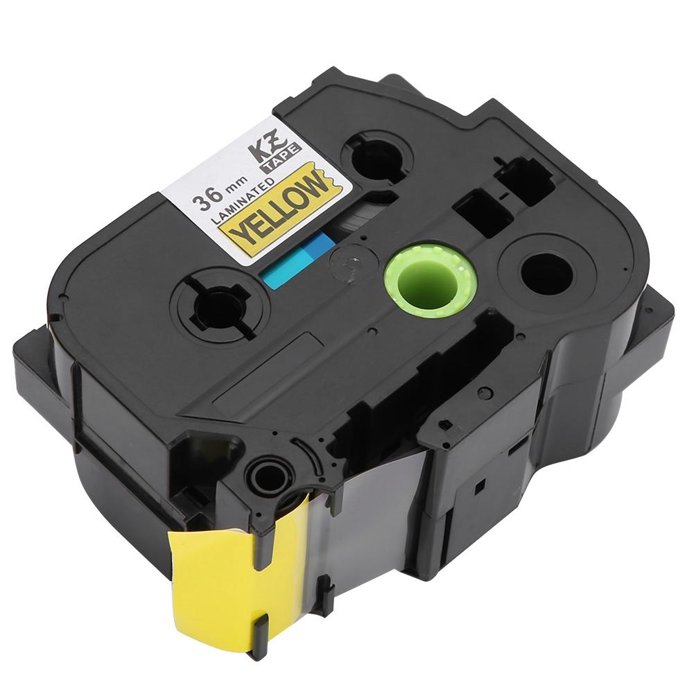 36mm Label Maker Laminated Label Tape Fit for   PT-9700PC PT-9800PCN PT-3600