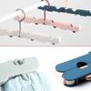 Складная вешалка для одежды, портативная дорожная сушилка, домашняя нескользящая ветрозащитная сушилка, вешалка для хранения полотенец и носков, органайзер для шкафа