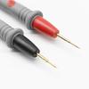 1 Pair Digital Multimeter Probe Soft-silicone-wire Needle-tip Universal Test Leads with Alligator Clip for LED Tester