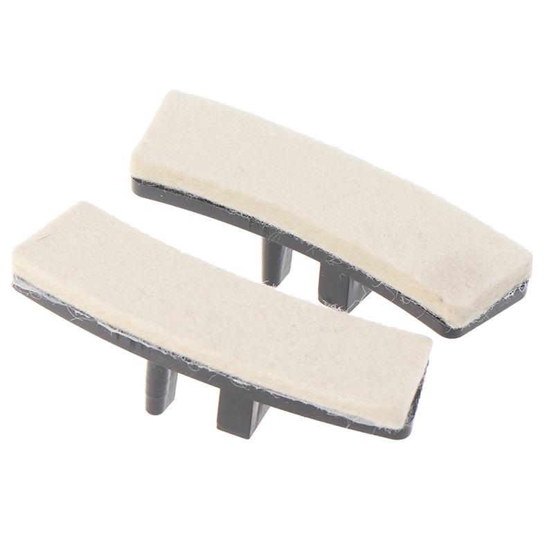 1 пара тормозных колодок для велотренажера с волосяным покрытием, запасные части для фитнеса