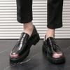 Модные роскошные мужские кожаные туфли на толстой подошве для мужчин, для отдыха, для вечеринок, удобные мокасины, новые