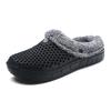Fashion New Men Slippers Winter Plush Warm Furry Slipper Couples Shoes Indoor Home Cotton Shoes Casual Fluffy Slides Women's Slippers