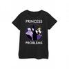 Womens/Ladies Villains Princess Headaches Cotton T-Shirt