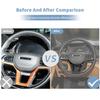 Carbon Fiber Steering Wheel Dashboard Cover Trim Kit for Jeep Grand Cherokee 21+