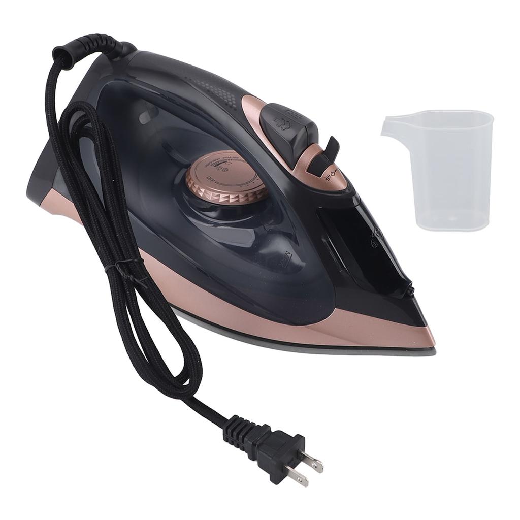 Home Steam Iron Handheld 300 Microsteam Holes Powerful Steam Diffusion Garment Clothing Steamer