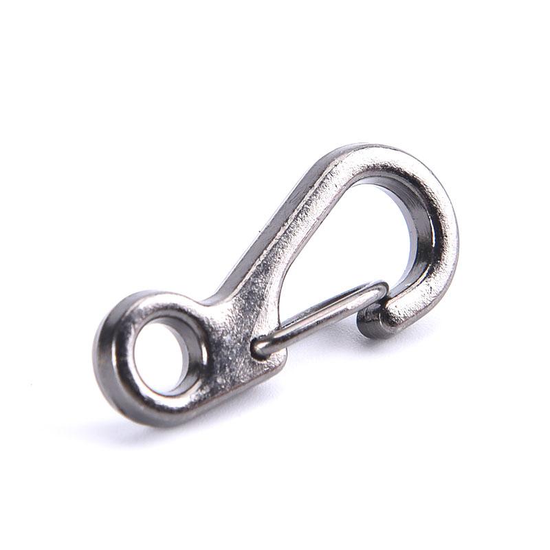 10 шт мини-весенние застежки для рюкзака альпинистские карабины брелок для кемпинга крючки