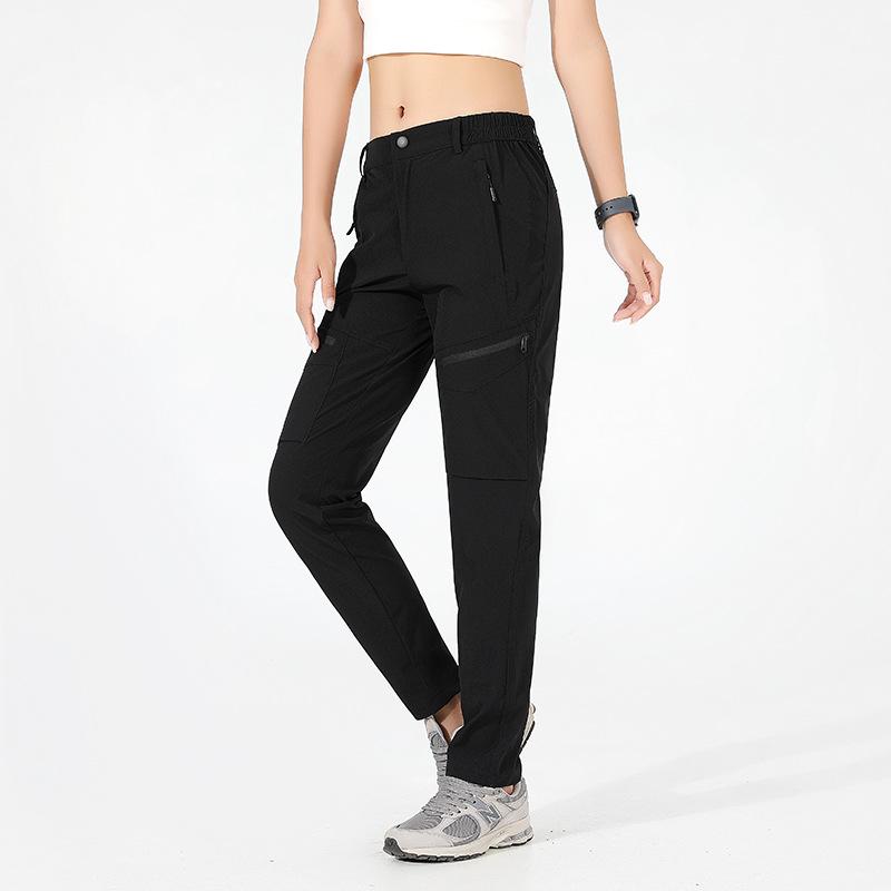 Унисекс Быстросохнущие Легкие Летние Брюки Карго – Дышащие, Водонепроницаемые, Прямого Покроя для Активного Отдыха
