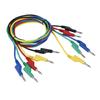 5pcs P1036 High Voltage Double Headed 1M 4mm Banana Plug Cable Test S For Multimeter