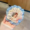 Сломанный Цветок Большой Кишечник Резинка для Волос Сладкий Бант Стенд Мелкий Товар Резинка для Хвоста Нишевая Кружевная Резинка