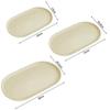 1Pcs Stackable Dessert Tray Smooth Edge Food Serving Tray New Fruit Plate  for Home Kitchen