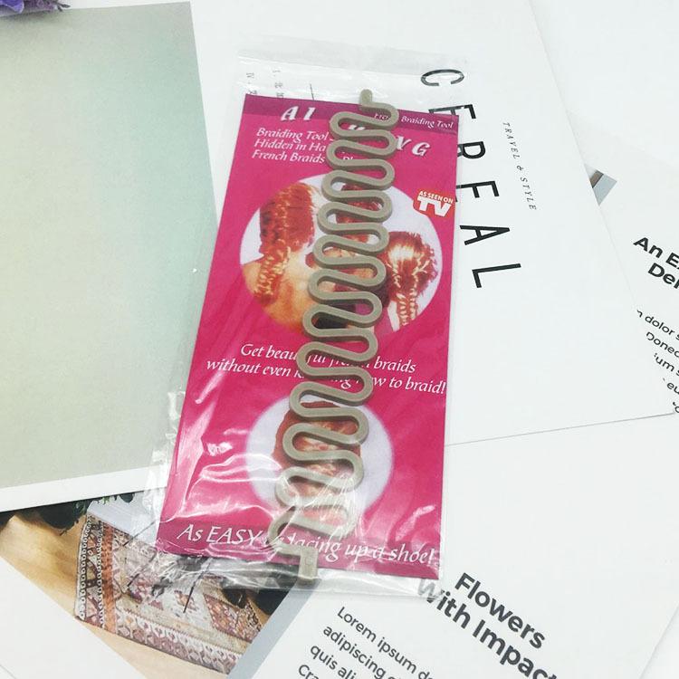 Модные средства для волос Портативный инструмент для французской косы Многоножка Плетеные пластиковые бигуди для волос Многофункциональные парикмахерские инструменты для укладки