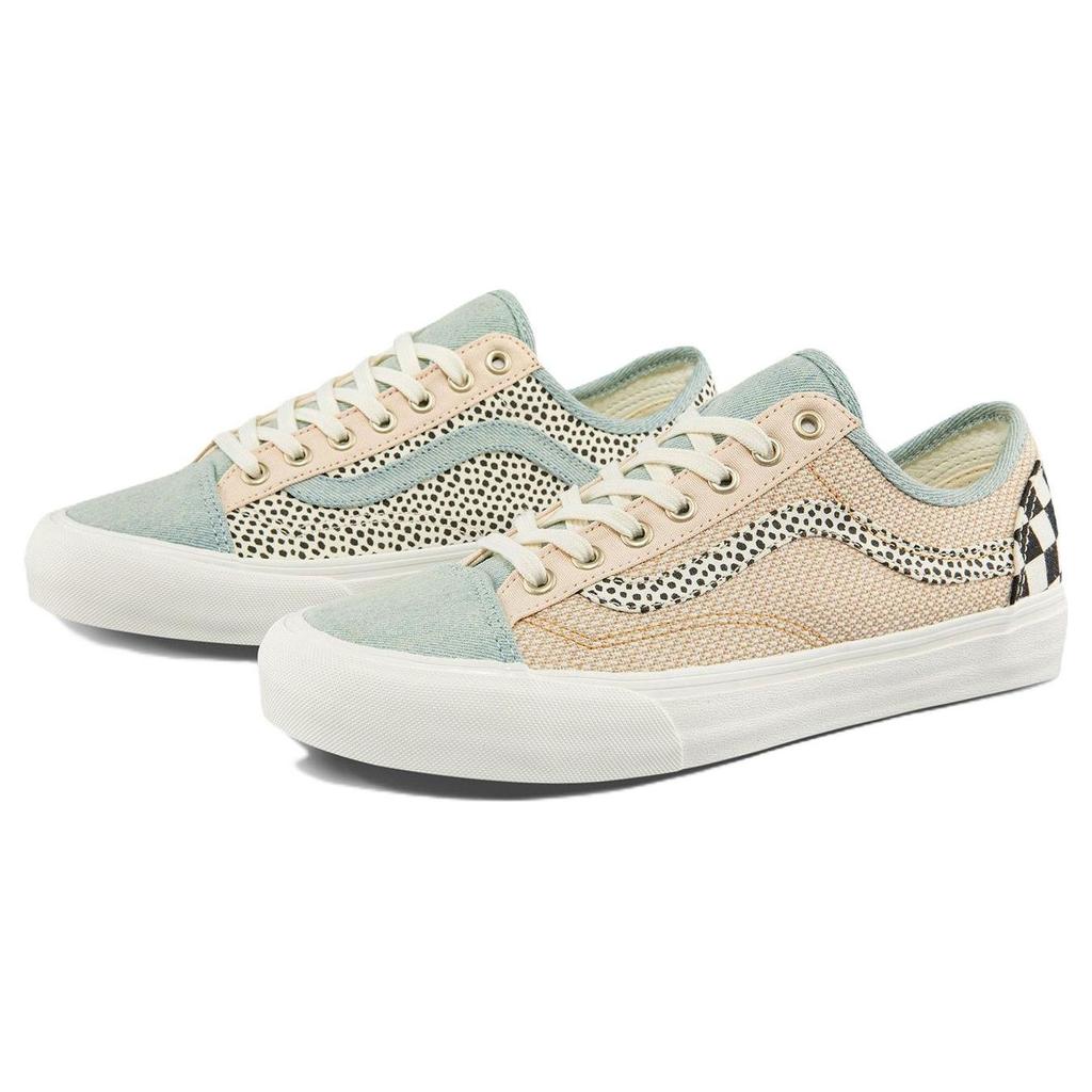 Vans Style 36 Decon Sf Низкие Кеды для Скейтбординга Унисекс Кроссовки Коричневый Синий VN0A5HYRAYR