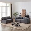 104-Inch Corduroy Modular L Shaped Sectional Sofa,Upholstered Indoor Furniture,Foam-Filled Sofa for Living Room,Bedroom,4 PCS Free Combination