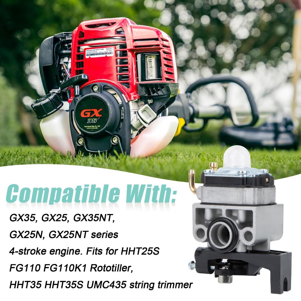 9 In 1 Carburetor Replacement Kit For Honda GX25 GX35 FG110 HHT25 HHT35 WYB-16C OEM 16100-Z0Z-034 16100-Z0Z-815 Carburetors Jets 1