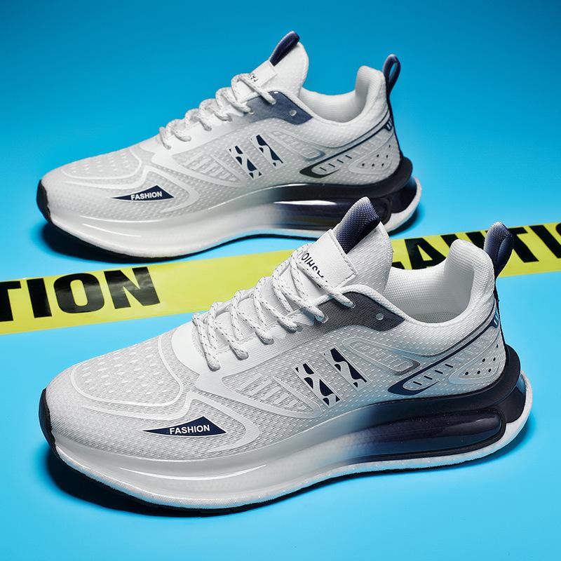 Новая мужская обувь летняя дышащая сетка удобная спортивная обувь молодежная сверхлегкая нескользящая износостойкая повседневная обувь для бега